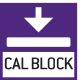 Calibration block: standard for adjusting or correcting the measuring device.